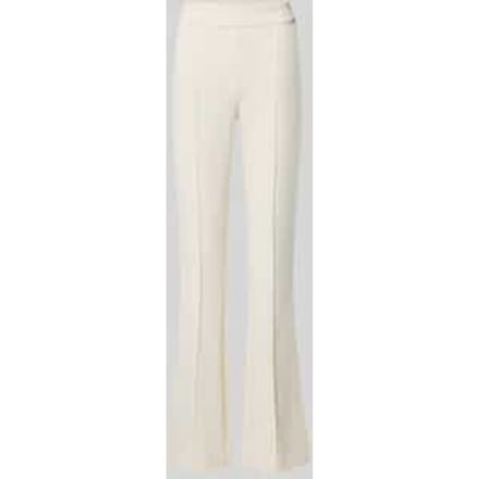 Flared broek met lengtenaden model 'NEW FLARED EVELINA'