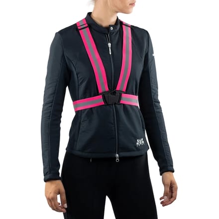 Verstelbaar rijgilet met reflecterende strepen Horze Adjustable