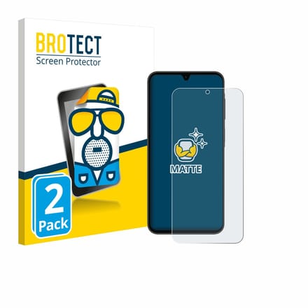 BROTECT - Screenprotector voor Samsung Galaxy A26 5G Enterprise Edition - Folie Beschermfolie matte 2 Stuks