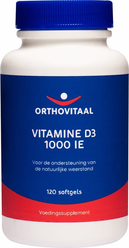 OrthoVitaal Vitamine D3 1000IE/25mcg 120 Softgels
