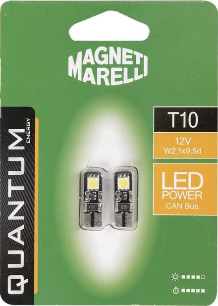 T10 2SMD 12V Autofیشه LED Lampjes W2,1x9,5D Sterke Verlichting