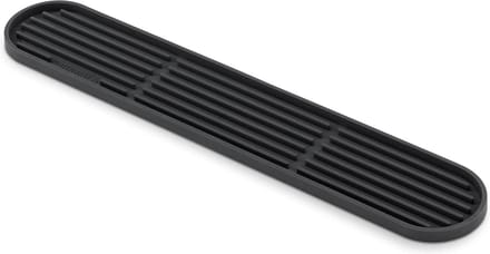 Siliconen afdruipmat voor afwas - Grijze spoelbakmat 43 x 75 x 1 cm - Hittebestendig