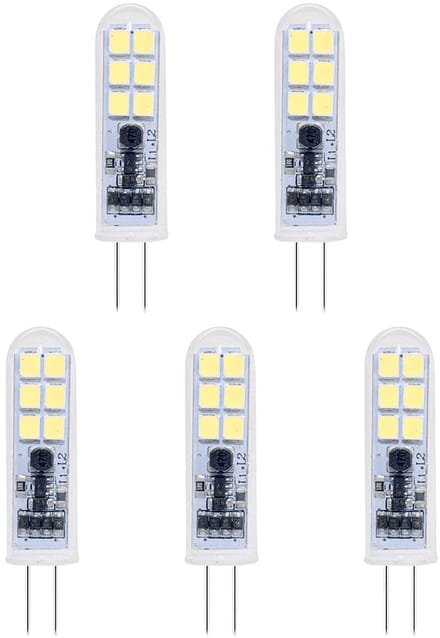 Modee LED Lamp G4 - 2W 4000K 190 LM 12V - LED Lamp insteek - Wit Licht - 5 stuks