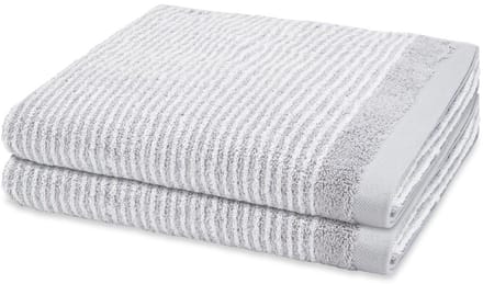 Ross Sonstiges 2 X douchehanddoek in set 2 pack Stripes