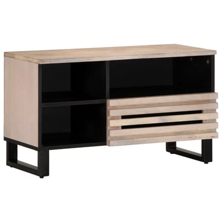 vidaXL - Tv-meubel - 80x34x46 - cm - massief - mangohout