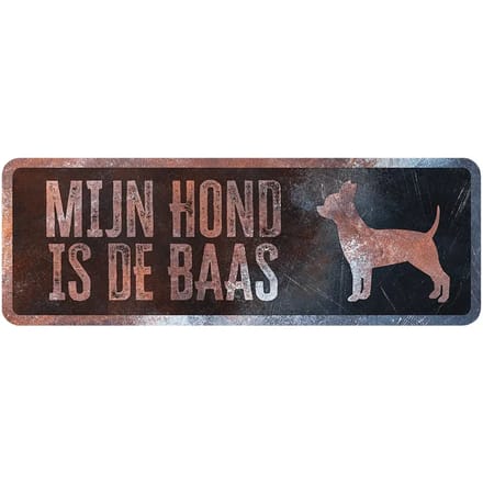 Frans Chihuahua waarschuwingsbord D&D Home