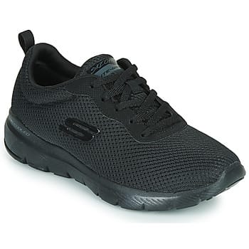 Skechers Flex Appeal 3.0-First Insight Dames Sneakers - Black/Black