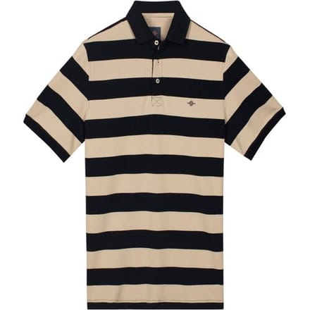 Baileys Polo Allover Yarn Dyed Stripe Shell / male
