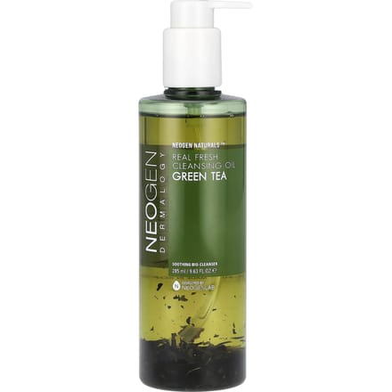 Neogen, Real Fresh Cleansing Oil, Green Tea, 9.63 fl oz (285 ml) gray
