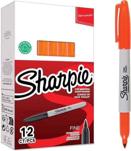 Permanente Markers Fijn Tips Roze Set van 12 Stuks – Watervaste Inkt