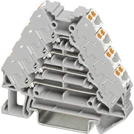 Phoenix Contact 3270115 Rangeerverdeler 8.3 mm Spanveer Grijs 10 stuk(s)