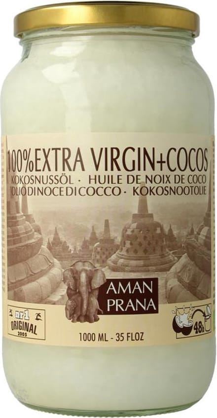 Amanprana Kokosnootolie bio 1000 Milliliter