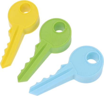 Deurstopper - Deurklem Deurgrendel - Vingers Beschermen - Antislip Bodem - 10x4.4cm - Diverse Kleuren