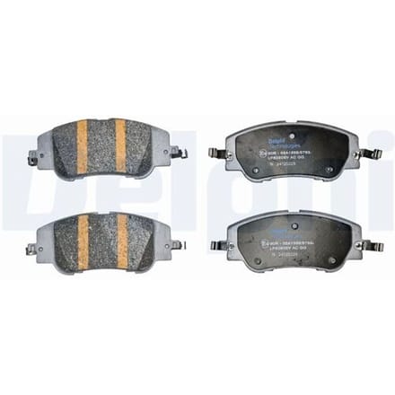 Remblokset, schijfrem DELPHI LP5080EV