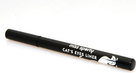 Miss Sporty Cat´Eyes Felt Tip Liner - 1 Black - Eyeliner