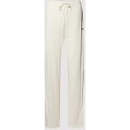 Straight leg sweatpants met tunnelkoord