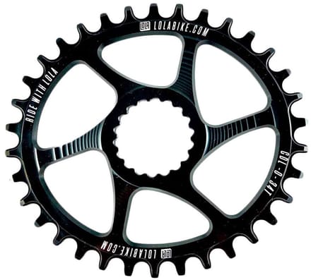 Lola Cannondale Dm Ovaal Kettingblad Zilver 34t