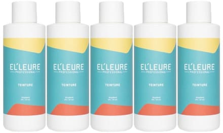 5x Elleure Teinture Oxydant 6% 1000ml