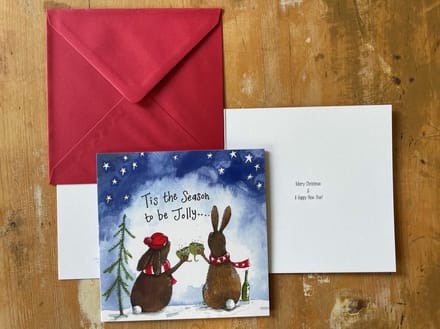 Alex Clark Kerstkaarten Kerstsfeer ~Winter Warmer'
