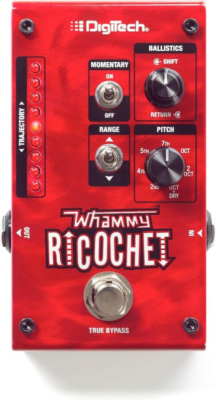 Digitech Whammy Ricochet pitch shifting effectpedaal