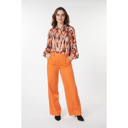 EsQualo Blouse Basic Ethnic Skins Print Taglia: 36 | Maglie a manica lunga Outlet | Donna