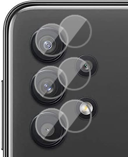 Camera Screenprotector geschikt voor Samsung Galaxy A13 4G - Gehard Glas Beschermglas Tempered Glass Screen Protector - 2 Stuks
