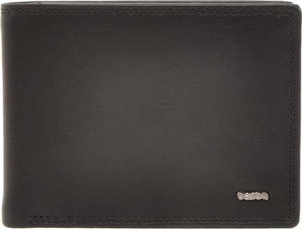 Berba | Soft | Herenportemonnee | 13 pasjes | RFID | Zwart | Leer