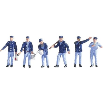NOCH 15282 H0 Machinist / rangeerders figuren Geverfd, Staand