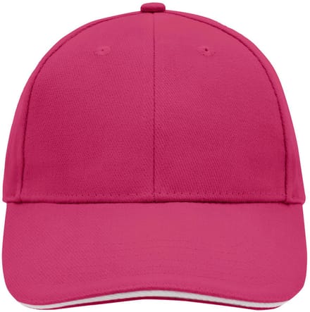 Baseball cap van 100% katoen - Roze - voor volwassenen - petjes