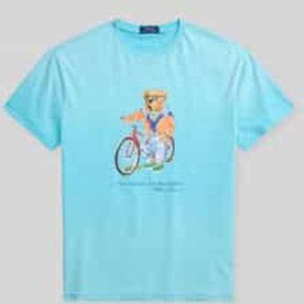 regular fit T-shirt met Polo Bear-print