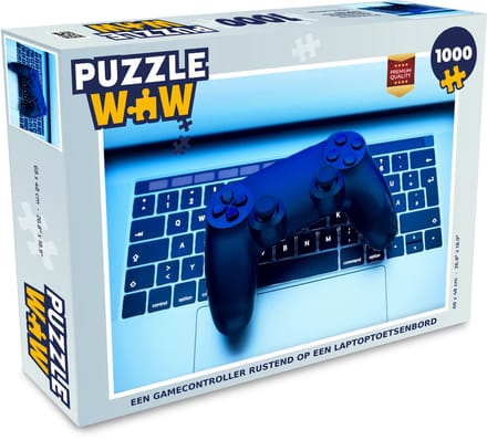 Puzzel Controller - Toetsenbord - Licht - Legpuzzel - Puzzel 1000 stukjes volwassenen