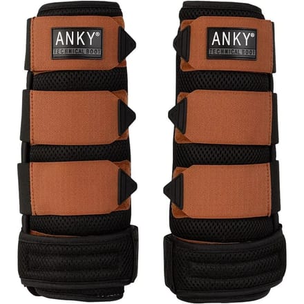 Anky Beenbeschermers Anky 3d Mesh Zwart-oranje