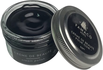 Famaco Creme de Beaute schoensmeer - 50ml - zwart (300)