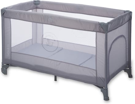 Liefjes & Co Luna Campingbedje - Reisbedje - 120 x 60 cm - Grijs