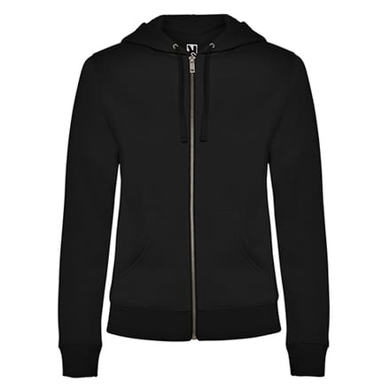 Roly Dames/Dames Veleta Sweat Jacket (Zwart)