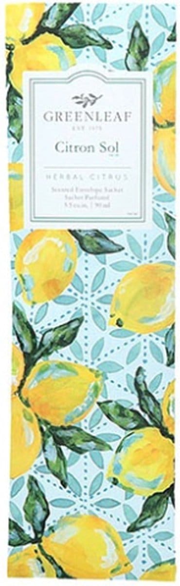 Greenleaf geurzakje slim Citron Sol 4 stuks