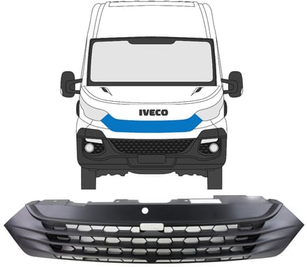 Grill voor Iveco Daily 2014-2016