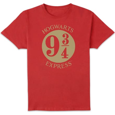Harry Potter Platform Men's T-Shirt - Red - S