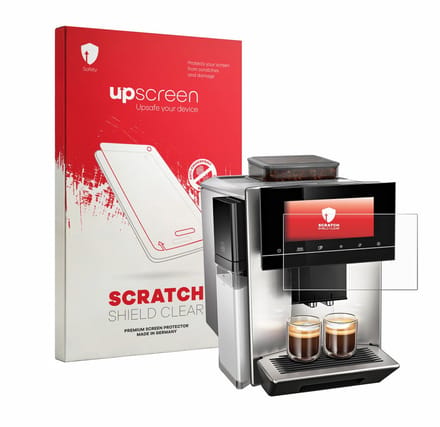 upscreen - Screenprotector voor Siemens EQ900 Plus TQ907DZ3 - Folie Beschermfolie transparant