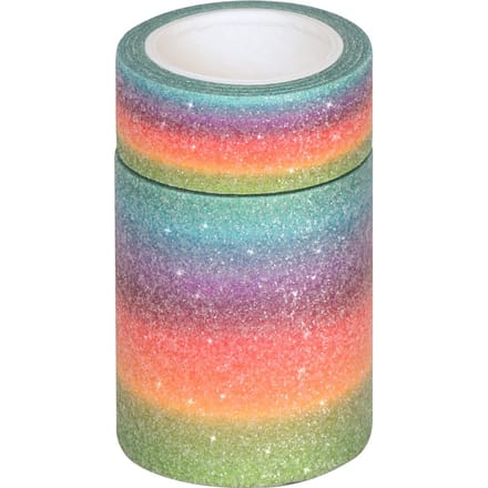 Deco Tapes "Pastel Rainbow Glitter"