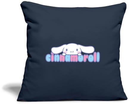 Cinnamoroll Gluurt Over De Letters Sierkussenhoes, 45 x 45 cm