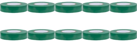 Isolatietape 10 Pack - Yurga - Groen - 20mmx18m
