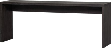 WOOOD Maan Sidetable - MDF - Donkerbruin - 76x200x45