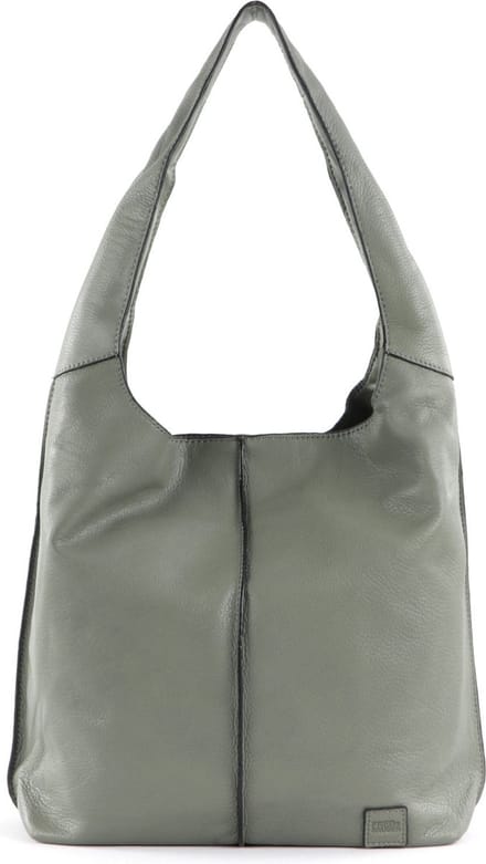 FREDsBRUDER Leren Schoudertas Ginsberg FB100 II Shoulderbag Sage Groene