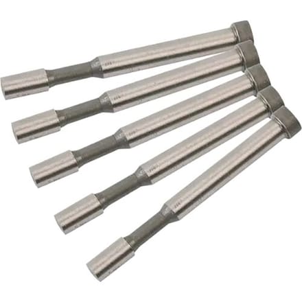 Silverline Stempels voor knabbelschaar - pneumatisch - set van 5 stuks - vervormingsvrij