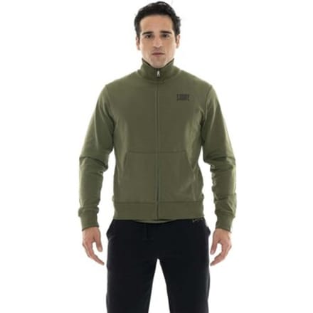 Sweaters Leone 1947 Man Full Zip Basic Small Logo