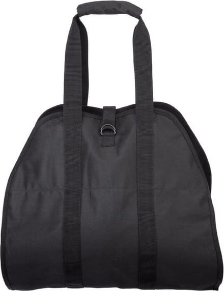 ShelterLogic polyester Haardhout zak - tot 20 kg - Zwart