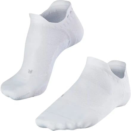FALKE GO5 Invisible anti-blaar katoen functioneel materiaal golfsokken dames wit - maat 41-42