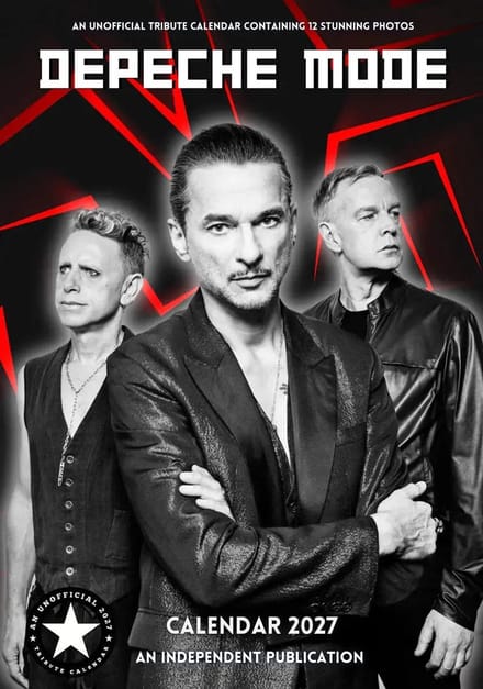 Depeche Mode Kalender 2027 A3