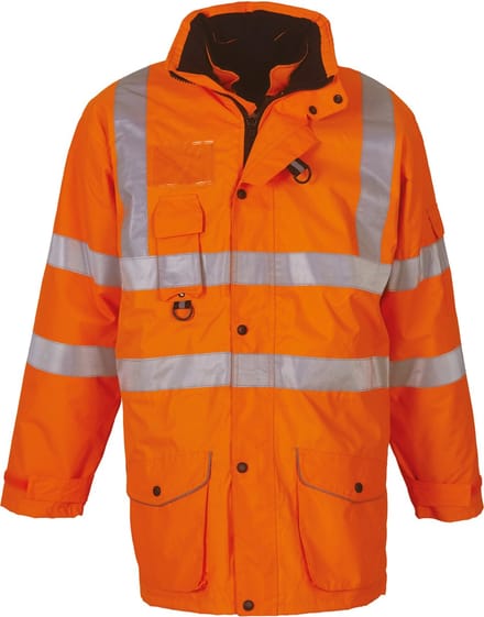 Yoko Signalisatie multifunctionele 7-in-1 jacks YHVP711 - Hi Vis Orange - M